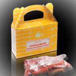 Αρωματικοί κώνοι αντίστροφης ροής με άρωμα σανδαλόξυλο Ινδίας