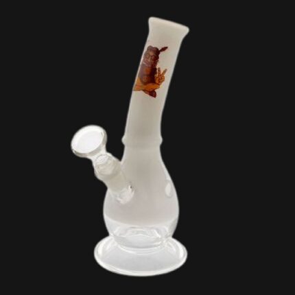 Μπόνγκ -ναργιλές από γυαλί με σχέδιο Χίπης