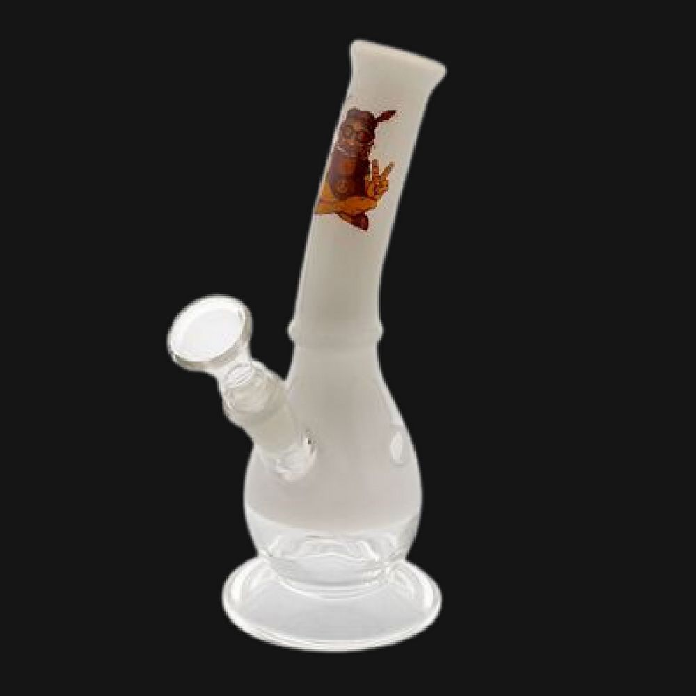 Μπόνγκ -ναργιλές από γυαλί με σχέδιο Χίπης Μπόνγκ -ναργιλές από γυαλί με σχέδιο Χίπης