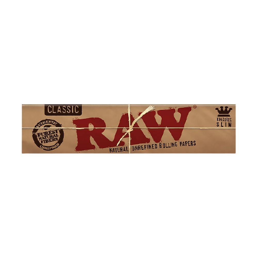 sp80-raw-classic-kingsize-paper-slim Χαρτάκι για στριφτό τσιγάρο μεγάλο μέγεθος κλασικό λεπτό με φυτική κόλα Raw