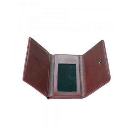 Πορτοφόλι κλασική γραμή μαύρο με σχέδιο βινύλιο