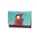 Πορτοφόλι κλασική γραμή μαύρο με σχέδιο κοκκινοσκουφίτσα