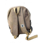 hb 101 pure c hemp back pack big size grey red peace