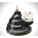 Συσκευή αντίστροφης ροής καύσης αρωματικών κώνων με Ινδική θεότητα.