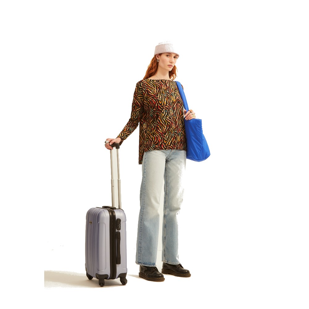 sh-242-372-a-camiseta-brown-tiger-print Μπλούζα με μακρύ μανίκι σε καφέ απόχρωση και σχέδιο αποχρώσεις τίγρης σε καμβά