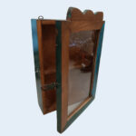 shc 322 c wooden showcase resycle blue nature